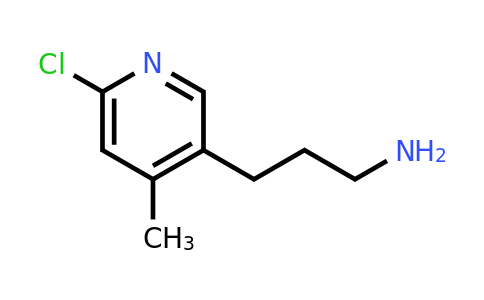 CAS 1393533-17-9 | 3-(6-Chloro-4-methylpyridin-3-YL)propan-1-amine