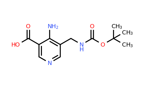 CAS 1393533-23-7 | 4-Amino-5-[[(tert-butoxycarbonyl)amino]methyl]nicotinic acid