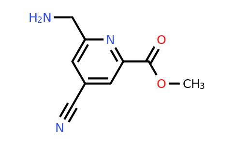 CAS 1393533-31-7 | Methyl 6-(aminomethyl)-4-cyanopyridine-2-carboxylate
