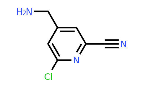CAS 1393533-39-5 | 4-(Aminomethyl)-6-chloropyridine-2-carbonitrile