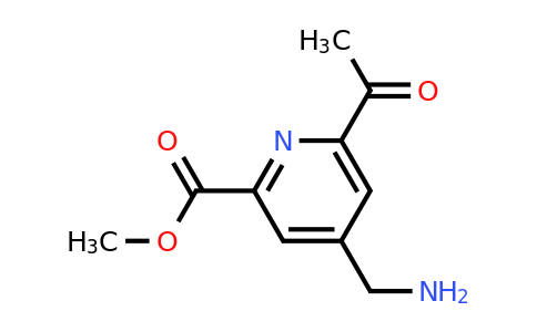 CAS 1393533-57-7 | Methyl 6-acetyl-4-(aminomethyl)pyridine-2-carboxylate
