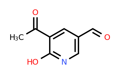 CAS 1393533-62-4 | 5-Acetyl-6-hydroxynicotinaldehyde