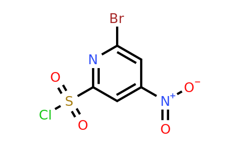 CAS 1393533-63-5 | 6-Bromo-4-nitropyridine-2-sulfonyl chloride