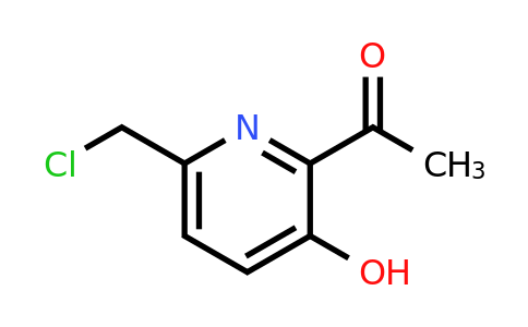 CAS 1393533-69-1 | 1-[6-(Chloromethyl)-3-hydroxypyridin-2-YL]ethanone