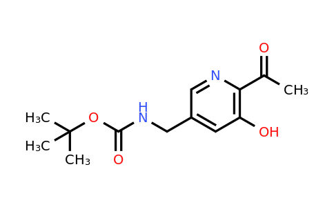 CAS 1393533-72-6 | Tert-butyl (6-acetyl-5-hydroxypyridin-3-YL)methylcarbamate