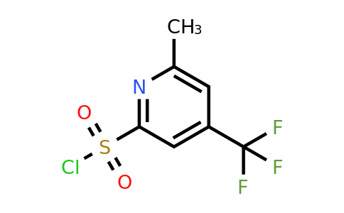 CAS 1393533-74-8 | 6-Methyl-4-(trifluoromethyl)pyridine-2-sulfonyl chloride