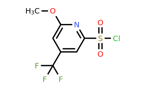 CAS 1393533-76-0 | 6-Methoxy-4-(trifluoromethyl)pyridine-2-sulfonyl chloride