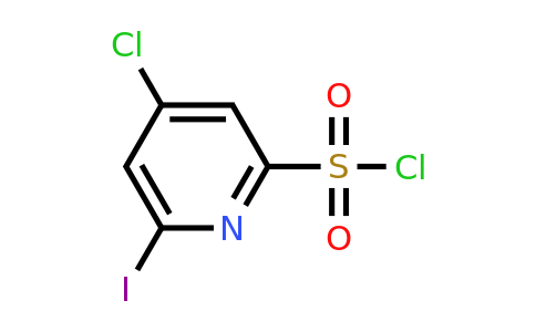 CAS 1393533-88-4 | 4-Chloro-6-iodopyridine-2-sulfonyl chloride