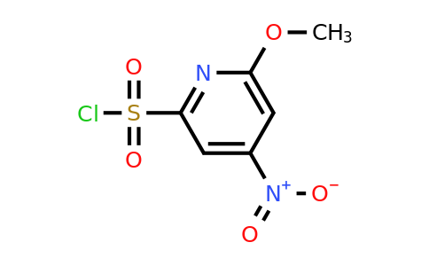 CAS 1393533-94-2 | 6-Methoxy-4-nitropyridine-2-sulfonyl chloride