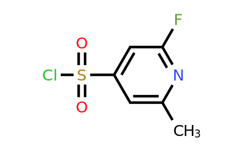 CAS 1393533-98-6 | 2-Fluoro-6-methylpyridine-4-sulfonyl chloride