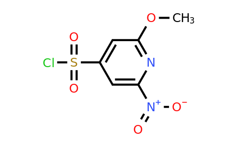 CAS 1393534-07-0 | 2-Methoxy-6-nitropyridine-4-sulfonyl chloride
