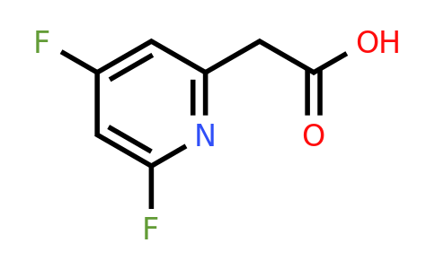 CAS 1393534-10-5 | (4,6-Difluoropyridin-2-YL)acetic acid