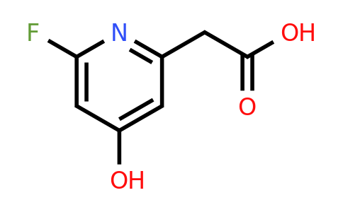 CAS 1393534-11-6 | (6-Fluoro-4-hydroxypyridin-2-YL)acetic acid