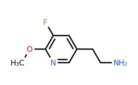 CAS 1393534-17-2 | 2-(5-Fluoro-6-methoxypyridin-3-YL)ethanamine