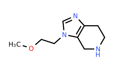 CAS 1393534-19-4 | 3-(2-Methoxyethyl)-4,5,6,7-tetrahydro-3H-imidazo[4,5-C]pyridine