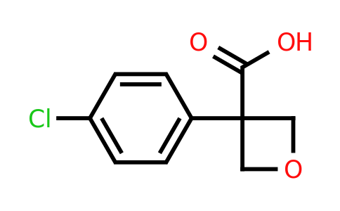 CAS 1393534-20-7 | 3-(4-Chlorophenyl)oxetane-3-carboxylic acid