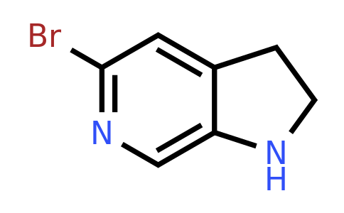 CAS 1393534-29-6 | 5-Bromo-2,3-dihydro-1H-pyrrolo[2,3-C]pyridine