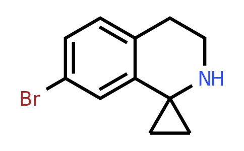 CAS 1393534-31-0 | 7'-Bromo-3',4'-dihydro-2'H-spiro[cyclopropane-1,1'-isoquinoline]