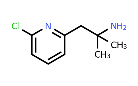 CAS 1393534-32-1 | 1-(6-Chloropyridin-2-YL)-2-methylpropan-2-amine