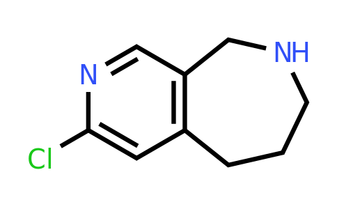 CAS 1393534-33-2 | 3-Chloro-6,7,8,9-tetrahydro-5H-pyrido[3,4-C]azepine