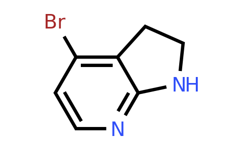 CAS 1393534-35-4 | 4-bromo-1H,2H,3H-pyrrolo[2,3-b]pyridine