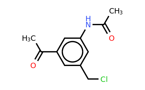CAS 1393534-38-7 | N-[3-acetyl-5-(chloromethyl)phenyl]acetamide
