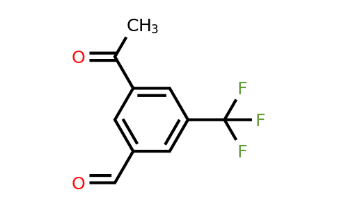 3-Acetyl-5-(trifluoromethyl)benzaldehyde