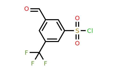 CAS 1393534-47-8 | 3-Formyl-5-(trifluoromethyl)benzenesulfonyl chloride