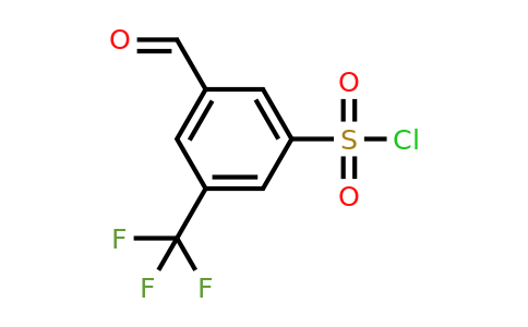 3-Formyl-5-(trifluoromethyl)benzenesulfonyl chloride