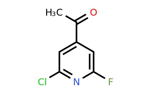 CAS 1393534-50-3 | 1-(2-Chloro-6-fluoropyridin-4-YL)ethanone
