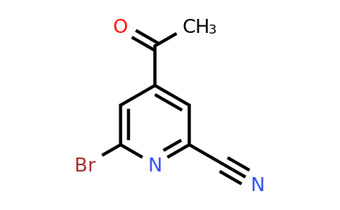 CAS 1393534-51-4 | 4-Acetyl-6-bromopyridine-2-carbonitrile