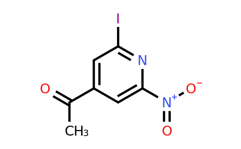 CAS 1393534-52-5 | 1-(2-Iodo-6-nitropyridin-4-YL)ethanone