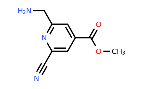 CAS 1393534-54-7 | Methyl 2-(aminomethyl)-6-cyanoisonicotinate