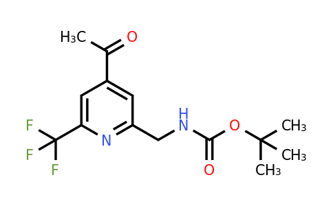 CAS 1393534-56-9 | Tert-butyl [4-acetyl-6-(trifluoromethyl)pyridin-2-YL]methylcarbamate
