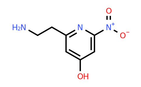 CAS 1393534-61-6 | 2-(2-Aminoethyl)-6-nitropyridin-4-ol