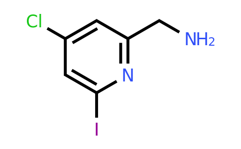 CAS 1393534-62-7 | (4-Chloro-6-iodopyridin-2-YL)methylamine