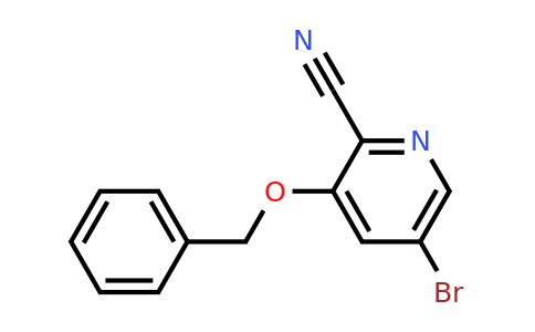 CAS 1393534-88-7 | 3-(benzyloxy)-5-bromopicolinonitrile