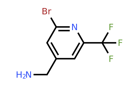 CAS 1393538-67-4 | [2-Bromo-6-(trifluoromethyl)pyridin-4-YL]methylamine