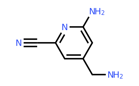 CAS 1393538-71-0 | 6-Amino-4-(aminomethyl)pyridine-2-carbonitrile