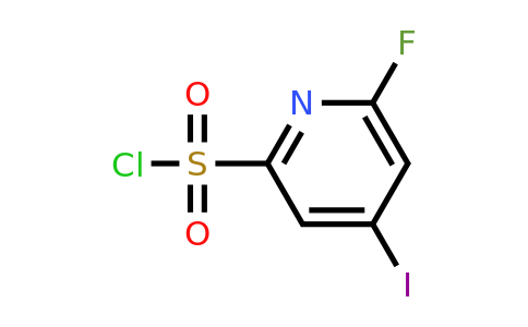 CAS 1393538-76-5 | 6-Fluoro-4-iodopyridine-2-sulfonyl chloride
