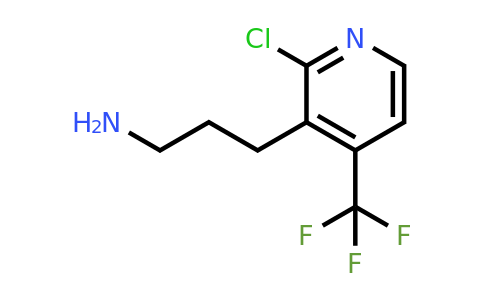 CAS 1393538-77-6 | 3-[2-Chloro-4-(trifluoromethyl)pyridin-3-YL]propan-1-amine