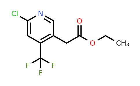 CAS 1393538-78-7 | Ethyl [6-chloro-4-(trifluoromethyl)pyridin-3-YL]acetate