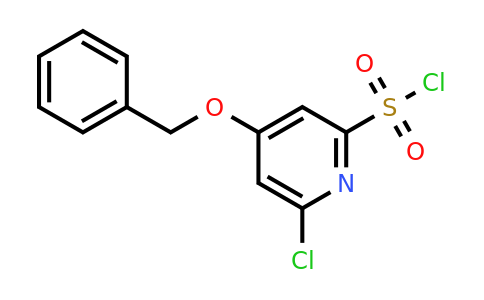 CAS 1393538-81-2 | 4-(Benzyloxy)-6-chloropyridine-2-sulfonyl chloride