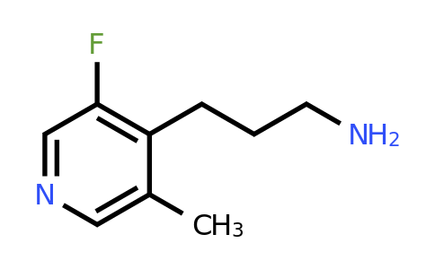 CAS 1393538-82-3 | 3-(3-Fluoro-5-methylpyridin-4-YL)propan-1-amine