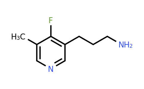 CAS 1393538-87-8 | 3-(4-Fluoro-5-methylpyridin-3-YL)propan-1-amine