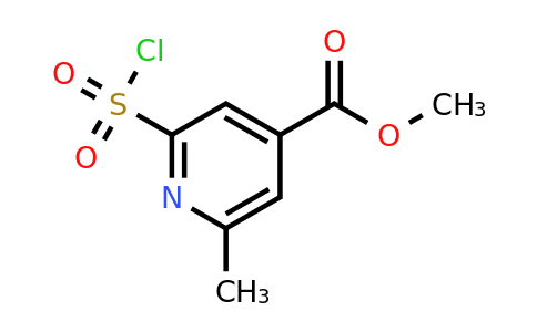 CAS 1393538-90-3 | Methyl 2-(chlorosulfonyl)-6-methylisonicotinate