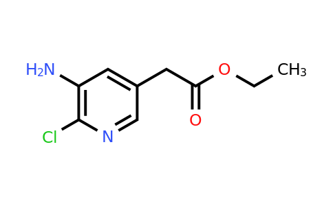CAS 1393539-04-2 | Ethyl (5-amino-6-chloropyridin-3-YL)acetate
