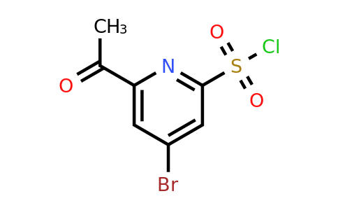 CAS 1393539-13-3 | 6-Acetyl-4-bromopyridine-2-sulfonyl chloride
