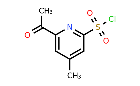 CAS 1393539-21-3 | 6-Acetyl-4-methylpyridine-2-sulfonyl chloride