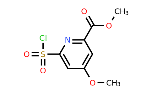 CAS 1393539-23-5 | Methyl 6-(chlorosulfonyl)-4-methoxypyridine-2-carboxylate